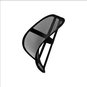 Black Mesh Back Support for Office Chair